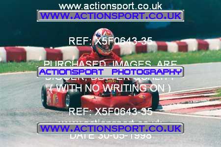 Photo: X5F0643-35 ActionSport Photography 30/05/1998 F6 Karting - Buckmore Park _8_SeniorProKart #52