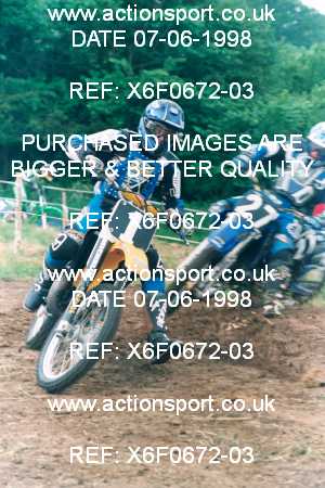 Photo: X6F0672-03 ActionSport Photography 07/06/1998 BSMA Semi Severn Valley SSC - Hawkesbury Upton _1_AMX #1
