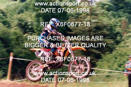 Photo: X6F0677-18 ActionSport Photography 07/06/1998 BSMA Semi Severn Valley SSC - Hawkesbury Upton _1_AMX #1