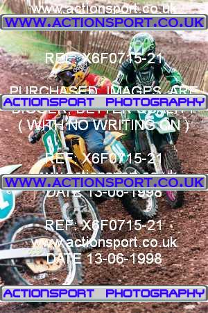 Photo: X6F0715-21 ActionSport Photography 13/06/1998 BSMA National South West Assn - Whiteway Barton _3_100s #23