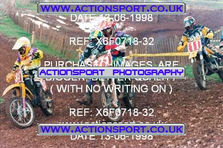 Photo: X6F0718-32 ActionSport Photography 13/06/1998 BSMA National South West Assn - Whiteway Barton _4_80s #88