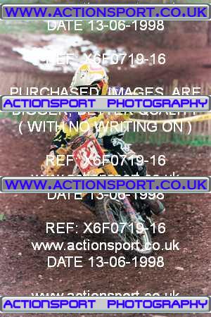 Photo: X6F0719-16 ActionSport Photography 13/06/1998 BSMA National South West Assn - Whiteway Barton _4_80s #88