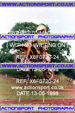 Photo: X6F0720-24 ActionSport Photography 13/06/1998 BSMA National South West Assn - Whiteway Barton _4_80s #88