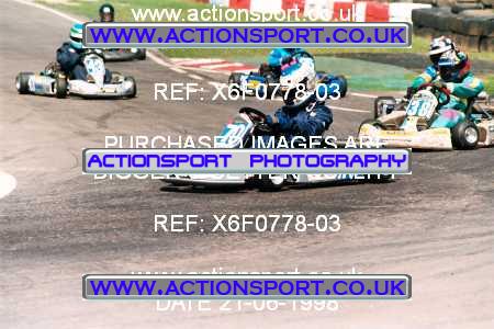 Photo: X6F0778-03 ActionSport Photography 21/06/1998 Buckmore Park Kart Club 35th Anniversary Meeting _2_JuniorTKM #70
