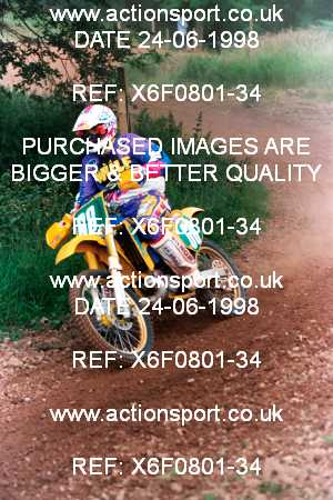 Photo: X6F0801-34 ActionSport Photography 24/06/1998 AMCA Shrewsbury MCC - Condover  _1_Experts-Seniors #68