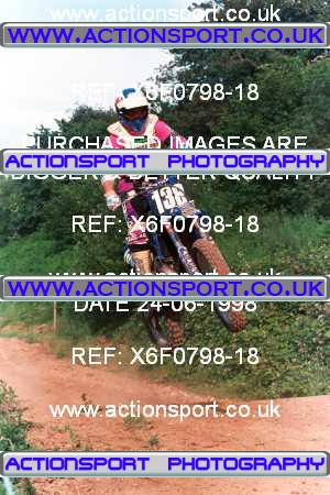 Photo: X6F0798-18 ActionSport Photography 24/06/1998 AMCA Shrewsbury MCC - Condover  _2_Juniors #138