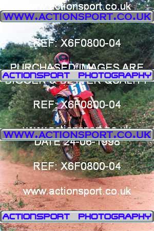 Photo: X6F0800-04 ActionSport Photography 24/06/1998 AMCA Shrewsbury MCC - Condover  _1_Experts-Seniors #56