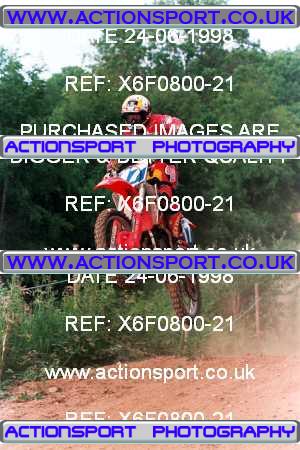 Photo: X6F0800-21 ActionSport Photography 24/06/1998 AMCA Shrewsbury MCC - Condover  _1_Experts-Seniors #17