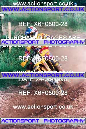 Photo: X6F0800-28 ActionSport Photography 24/06/1998 AMCA Shrewsbury MCC - Condover  _2_Juniors #129