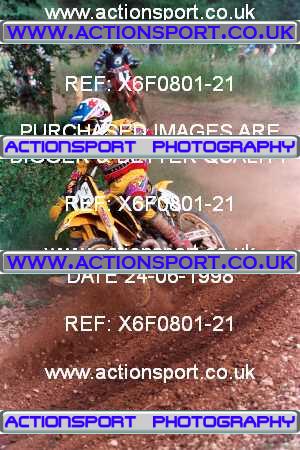 Photo: X6F0801-21 ActionSport Photography 24/06/1998 AMCA Shrewsbury MCC - Condover  _2_Juniors #129