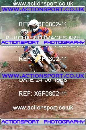 Photo: X6F0802-11 ActionSport Photography 24/06/1998 AMCA Shrewsbury MCC - Condover  _1_Experts-Seniors #34