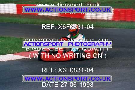 Photo: X6F0831-04 ActionSport Photography 27/06/1998 Ulster Kart Club Five Nations Kart Championships - Nutts Corner _1_JICA #11