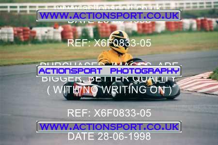 Photo: X6F0833-05 ActionSport Photography 28/06/1998 Manchester & Buxton Kart Club - Three Sisters, Wigan _1_SeniorTKM #47