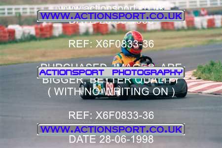 Photo: X6F0833-36 ActionSport Photography 28/06/1998 Manchester & Buxton Kart Club - Three Sisters, Wigan _1_SeniorTKM #68