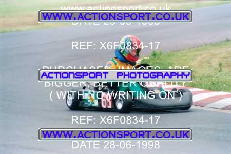 Photo: X6F0834-17 ActionSport Photography 28/06/1998 Manchester & Buxton Kart Club - Three Sisters, Wigan _1_SeniorTKM #68