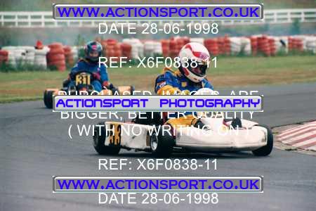 Photo: X6F0838-11 ActionSport Photography 28/06/1998 Manchester & Buxton Kart Club - Three Sisters, Wigan _5_100B_PistonPort_ICA #53