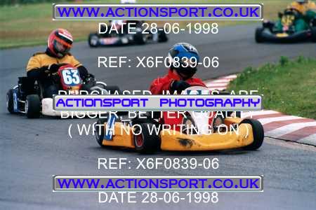 Photo: X6F0839-06 ActionSport Photography 28/06/1998 Manchester & Buxton Kart Club - Three Sisters, Wigan _7_125National_125Open #63