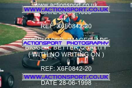 Photo: X6F0842-20 ActionSport Photography 28/06/1998 Manchester & Buxton Kart Club - Three Sisters, Wigan _1_SeniorTKM #47