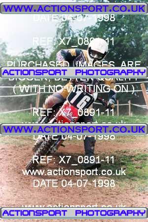 Photo: X7_0891-11 ActionSport Photography 04/07/1998 Cotswolds Youth AMC 2 Day - Leigh _7_AMX #16