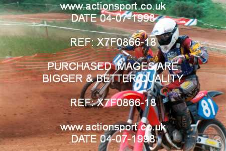 Photo: X7F0866-18 ActionSport Photography 04/07/1998 South Somerset SSC Festival of MX - Enmore  _4_Seniors #16