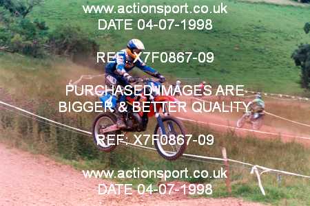 Photo: X7F0867-09 ActionSport Photography 04/07/1998 South Somerset SSC Festival of MX - Enmore  _4_Seniors #4