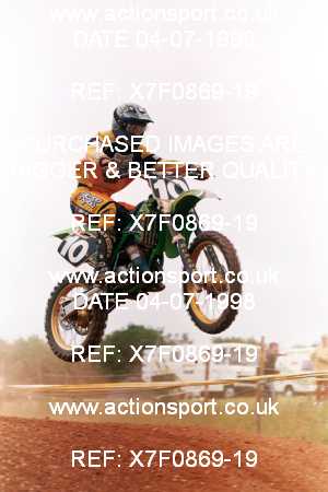 Photo: X7F0869-19 ActionSport Photography 04/07/1998 South Somerset SSC Festival of MX - Enmore  _5_AMX #10