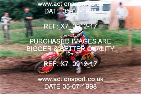 Photo: X7_0912-17 ActionSport Photography 05/07/1998 AMCA Meersbrook MC - Warmingham Lane  _6_SeniorsUnlimited #22