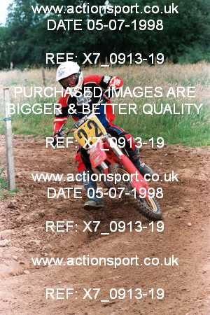 Photo: X7_0913-19 ActionSport Photography 05/07/1998 AMCA Meersbrook MC - Warmingham Lane  _6_SeniorsUnlimited #22