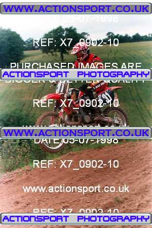 Photo: X7_0902-10 ActionSport Photography 05/07/1998 AMCA Meersbrook MC - Warmingham Lane  _1_JuniorGroup1 #31