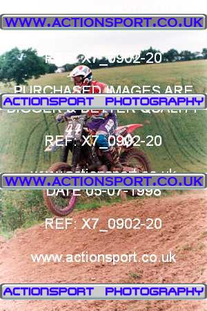 Photo: X7_0902-20 ActionSport Photography 05/07/1998 AMCA Meersbrook MC - Warmingham Lane  _1_JuniorGroup1 #44