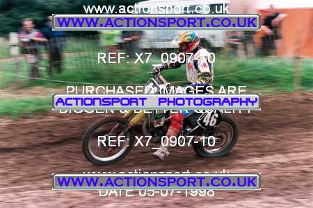 Photo: X7_0907-10 ActionSport Photography 05/07/1998 AMCA Meersbrook MC - Warmingham Lane  _4_JuniorsGroup2 #46