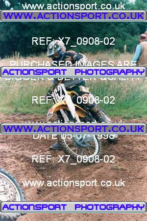 Photo: X7_0908-02 ActionSport Photography 05/07/1998 AMCA Meersbrook MC - Warmingham Lane  _4_JuniorsGroup2 #162