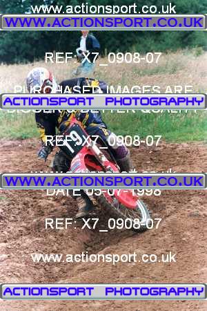 Photo: X7_0908-07 ActionSport Photography 05/07/1998 AMCA Meersbrook MC - Warmingham Lane  _4_JuniorsGroup2 #19