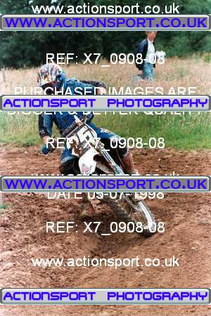 Photo: X7_0908-08 ActionSport Photography 05/07/1998 AMCA Meersbrook MC - Warmingham Lane  _4_JuniorsGroup2 #25