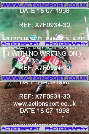 Photo: X7F0934-30 ActionSport Photography 18/07/1998 BSMA National East Anglia SSC - Wakes Colne _2_80s #43