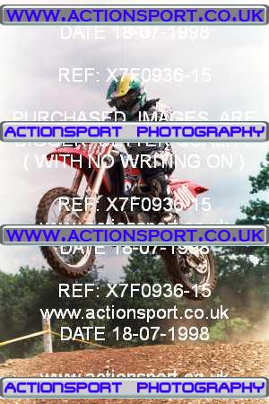Photo: X7F0936-15 ActionSport Photography 18/07/1998 BSMA National East Anglia SSC - Wakes Colne _2_80s #100