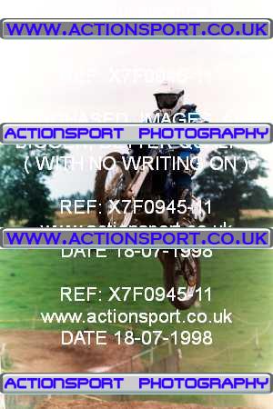 Photo: X7F0945-11 ActionSport Photography 18/07/1998 BSMA National East Anglia SSC - Wakes Colne _5_AMX #40