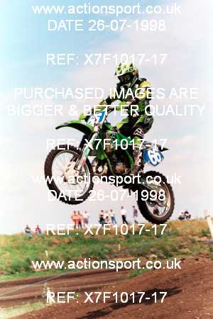 Photo: X7F1017-17 ActionSport Photography 26/07/1998 AMCA Essex MCC - Mildenhall _2_Seniors #66