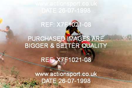 Photo: X7F1021-08 ActionSport Photography 26/07/1998 AMCA Essex MCC - Mildenhall _4_250-750Juniors #41