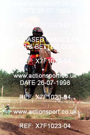 Photo: X7F1023-04 ActionSport Photography 26/07/1998 AMCA Essex MCC - Mildenhall _4_250-750Juniors #41