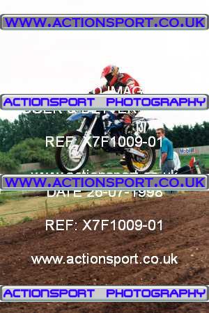 Photo: X7F1009-01 ActionSport Photography 26/07/1998 AMCA Essex MCC - Mildenhall _3_125Juniors #137