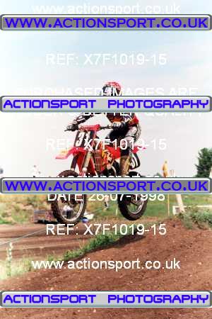 Photo: X7F1019-15 ActionSport Photography 26/07/1998 AMCA Essex MCC - Mildenhall _3_125Juniors #31