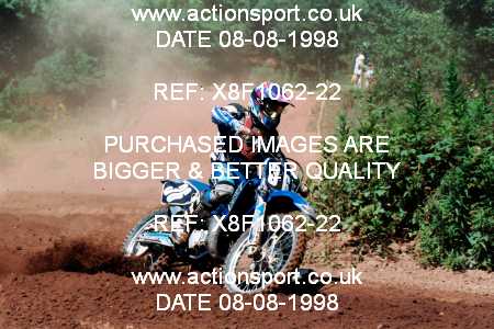 Photo: X8F1062-22 ActionSport Photography 08/08/1998 ACU BYMX National West Mids YMC - Hawkestone Park _5_125s #36