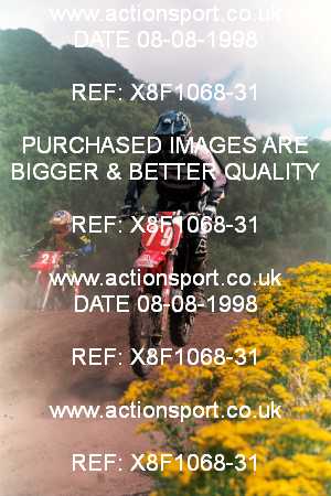 Photo: X8F1068-31 ActionSport Photography 08/08/1998 ACU BYMX National West Mids YMC - Hawkestone Park _3_80s #79