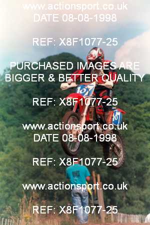 Photo: X8F1077-25 ActionSport Photography 08/08/1998 ACU BYMX National West Mids YMC - Hawkestone Park _5_125s #107