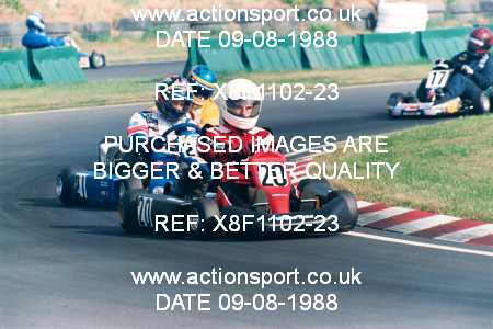 Photo: X8F1102-23 ActionSport Photography 09/08/1998 Kartmasters 98 - PFI Raceway _3_ICA #20