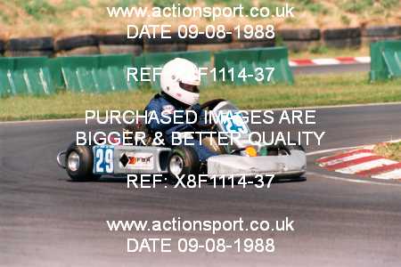 Photo: X8F1114-37 ActionSport Photography 09/08/1998 Kartmasters 98 - PFI Raceway _2_JuniorTKM #29