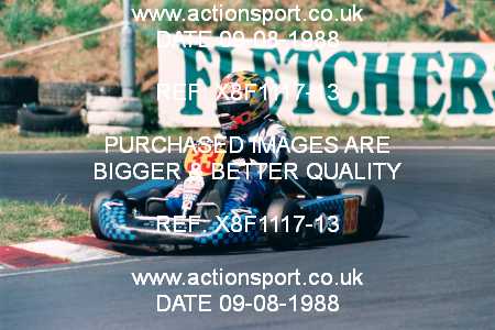 Photo: X8F1117-13 ActionSport Photography 09/08/1998 Kartmasters 98 - PFI Raceway _6_FormulaYamaha #33
