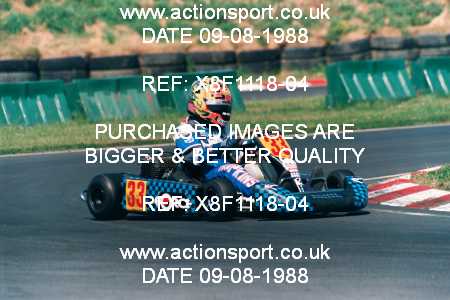 Photo: X8F1118-04 ActionSport Photography 09/08/1998 Kartmasters 98 - PFI Raceway _6_FormulaYamaha #33