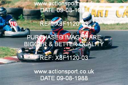 Photo: X8F1120-03 ActionSport Photography 09/08/1998 Kartmasters 98 - PFI Raceway _4_SeniorTKM #87